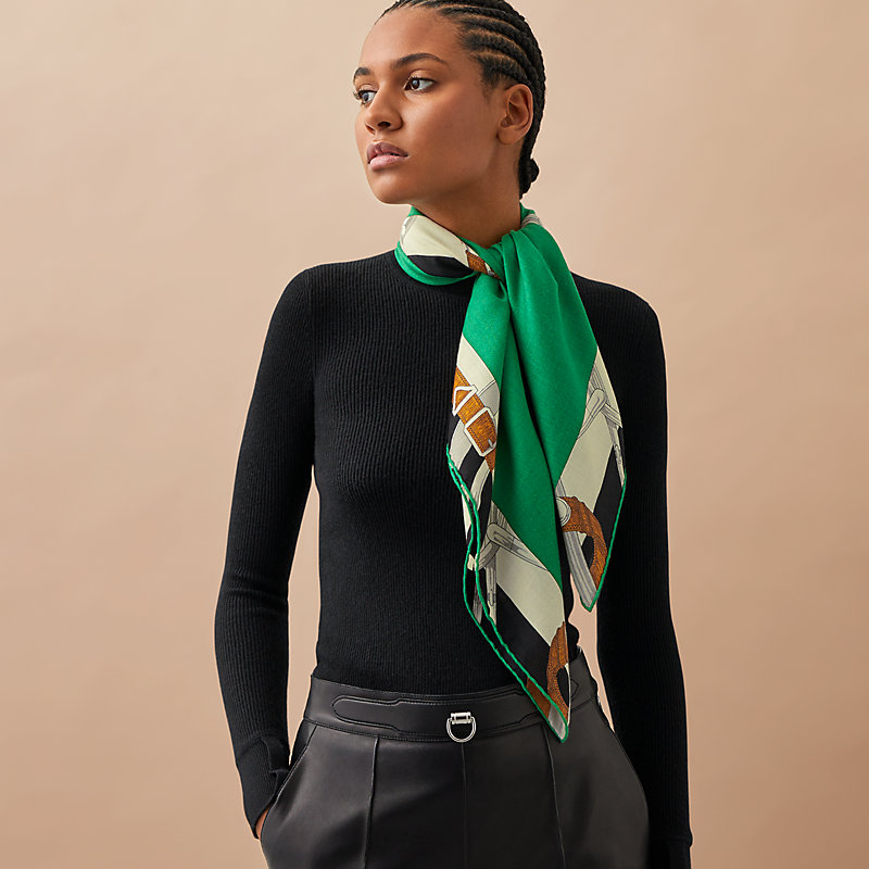 Encadre Eperon d'Or scarf 90 | Hermès Singapore